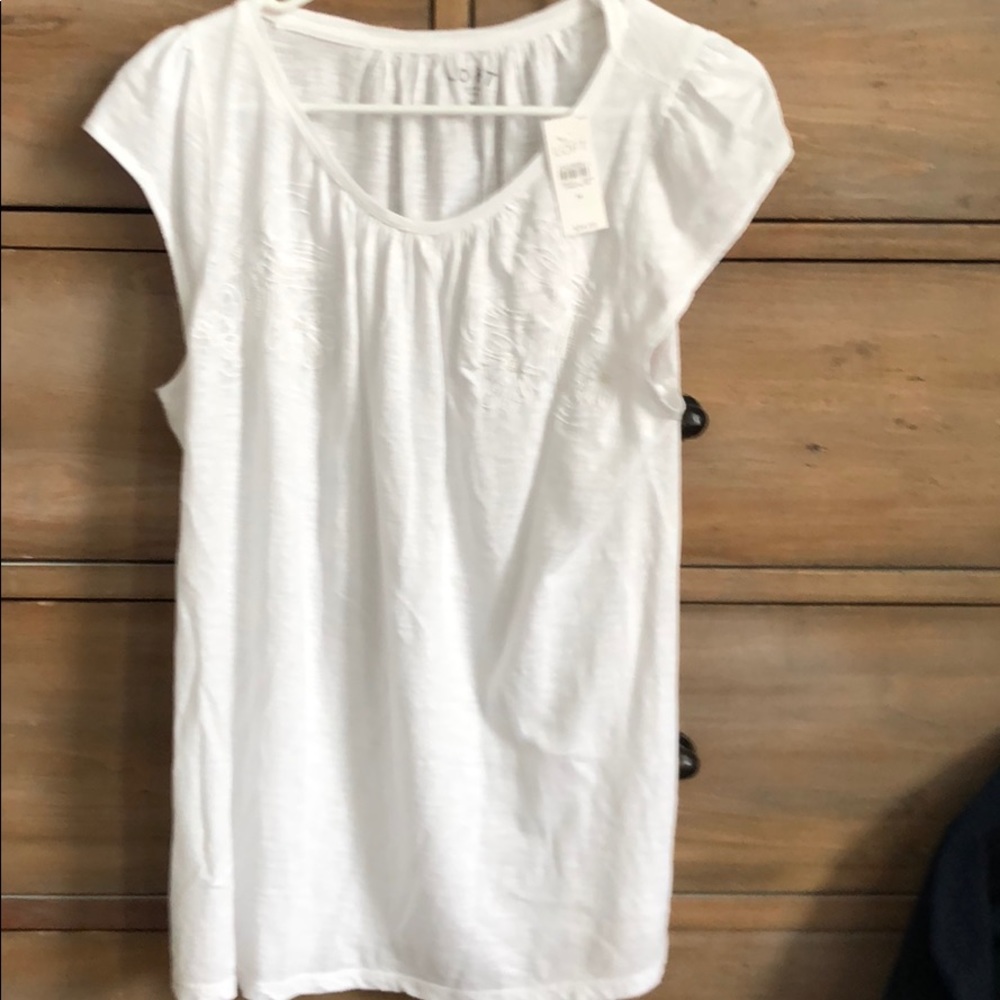 Loft Short Sleeve Blouse